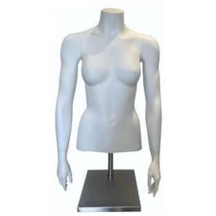 Torso Ladies Model 3 Quarter Including Wall Bracket